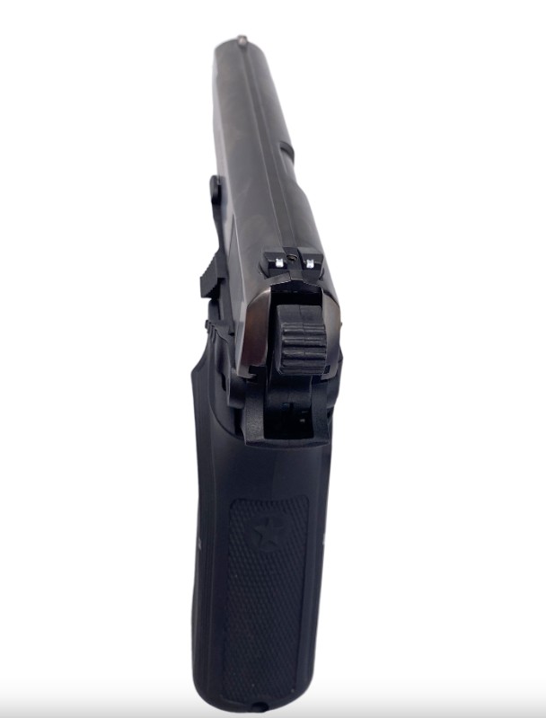 Пистолет пневматический EKOL ES P66 FUME (никель)