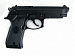 Пистолет пневматический Stalker S92PL (баллончики 3 шт + шарики 250 шт)