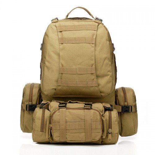 Рюкзак 50L Molle Assault Tactical Light Version 55x35x25cm AS-BS0051T