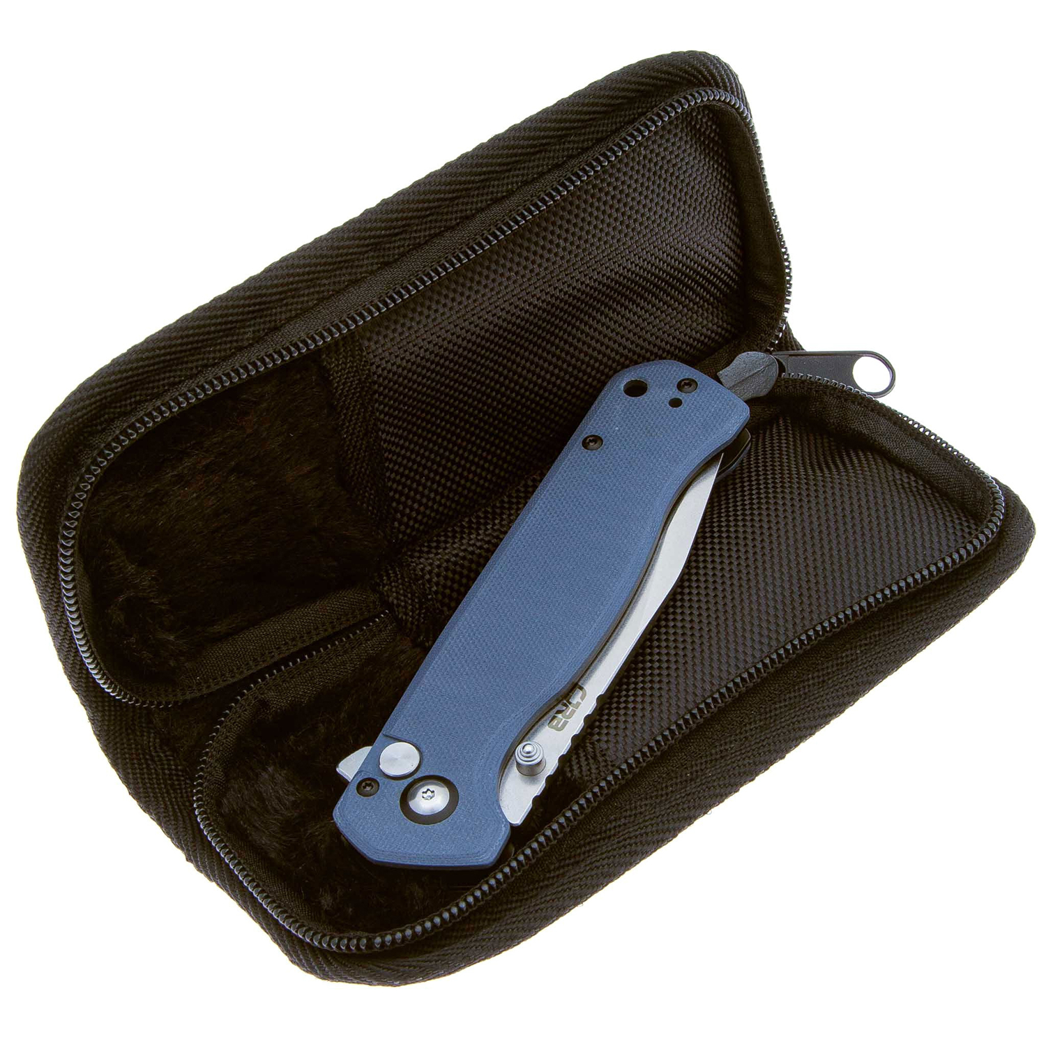 Нож CJRB Chord J1927-GY, рукоять синий G10, AR-RPM9