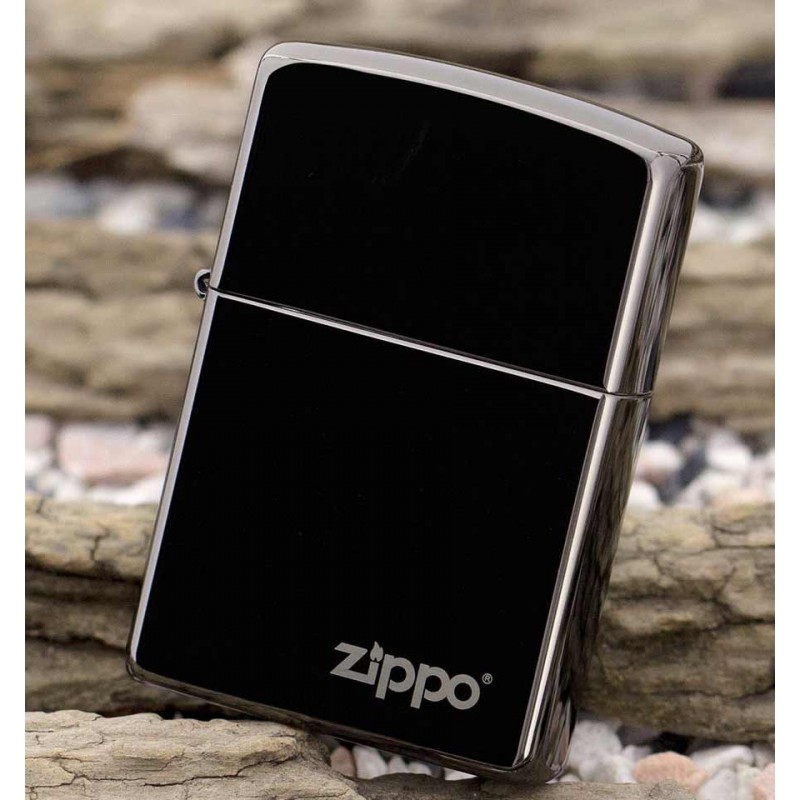 Зажигалка Zippo 150ZL Black Ice w/Zippo Logo
