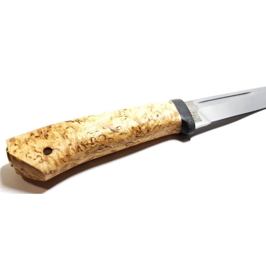 Нож АиР "Бекас" карельская береза, дерево, алюминий, 95х18, Златоуст