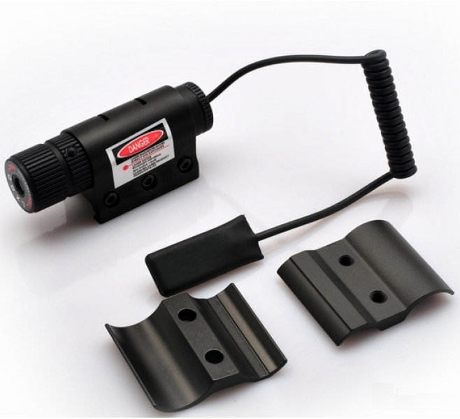 Лазерный целеуказатель Red с кронштейном на ствол и RIS AS-LA0005