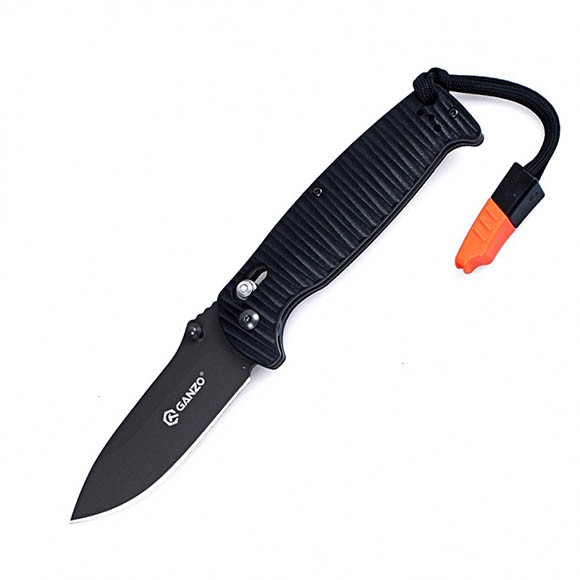 Нож складной туристический Ganzo G7413P-BK-WS