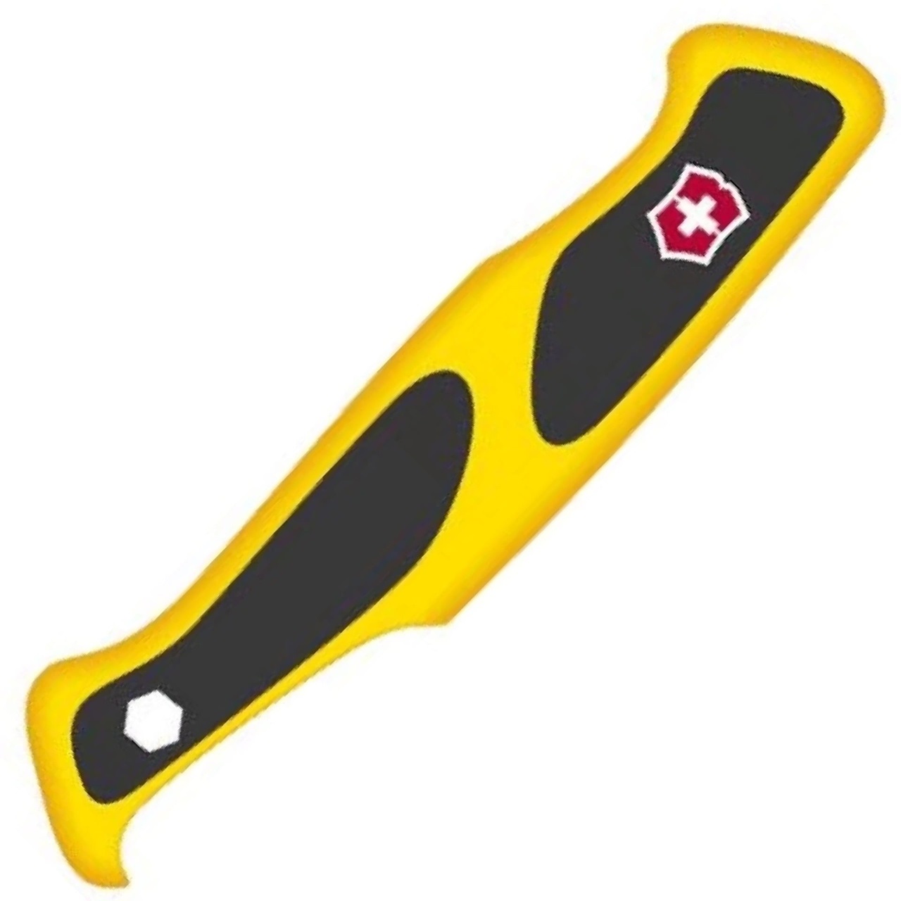 Передняя накладка для ножей Victorinox 130 мм, нейлоновая, желто-черная