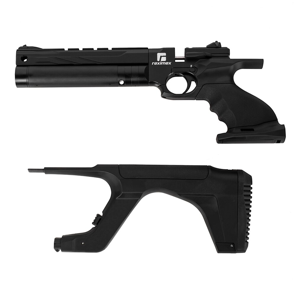 Пистолет пневматический REXIMEX RP cal. 4,5 mm, 3 Дж, PCP, пластик