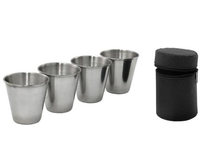 Набор рюмок в чехле 4шт FS55-1KN4