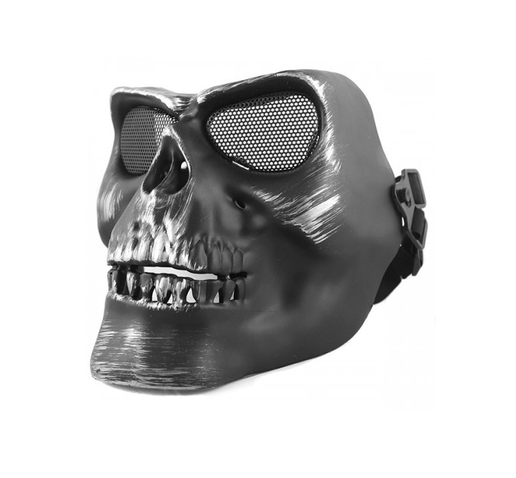 Маска на все лицо Skeleton V2 с сетчатыми очками AS-MS0015SG