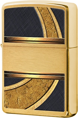 Зажигалка Zippo 28673 Gold & Black