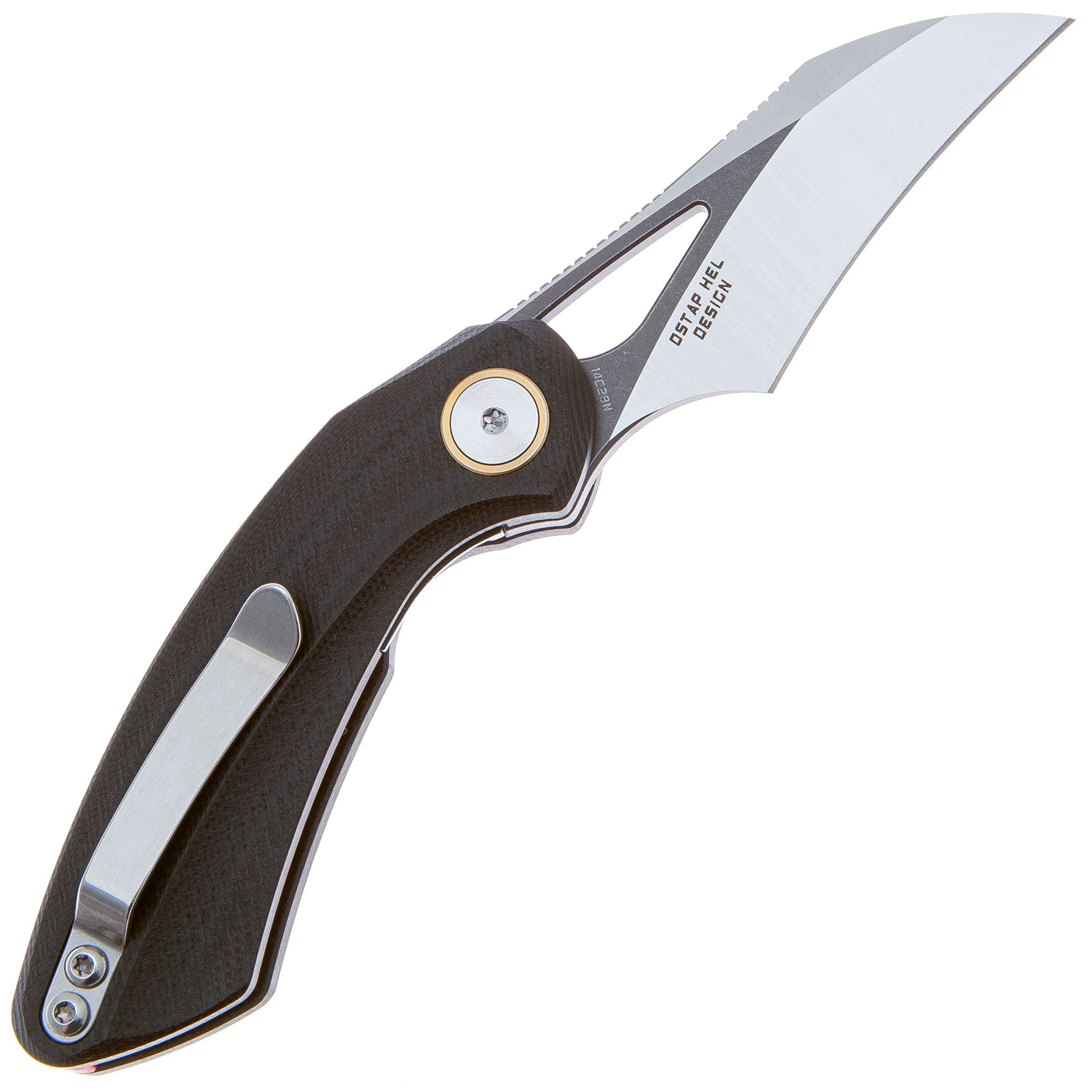 Нож складной Bestech Bihai BG53A-2, черный, G10, 14C28N