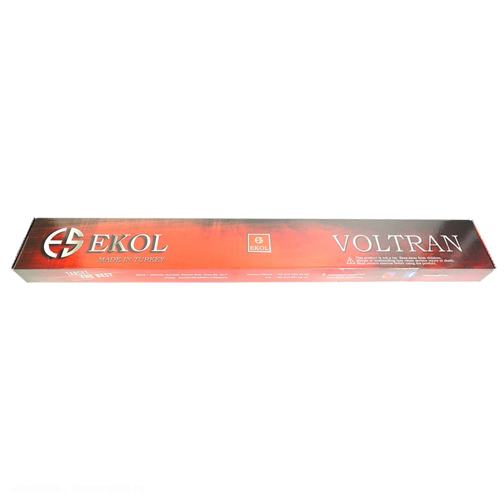 Винтовка пневматическая EKOL MAJOR-F ES 450 Black, калибр 4,5 мм. (подствольный взвод) 3 Дж