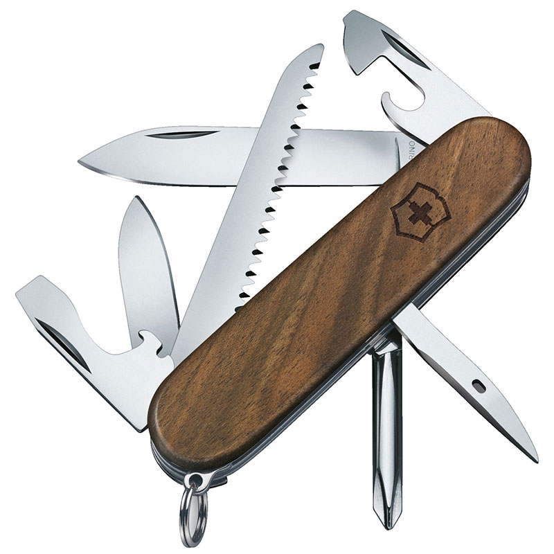 Нож Victorinox "Hiker" 1.4611 орех (91 mm)