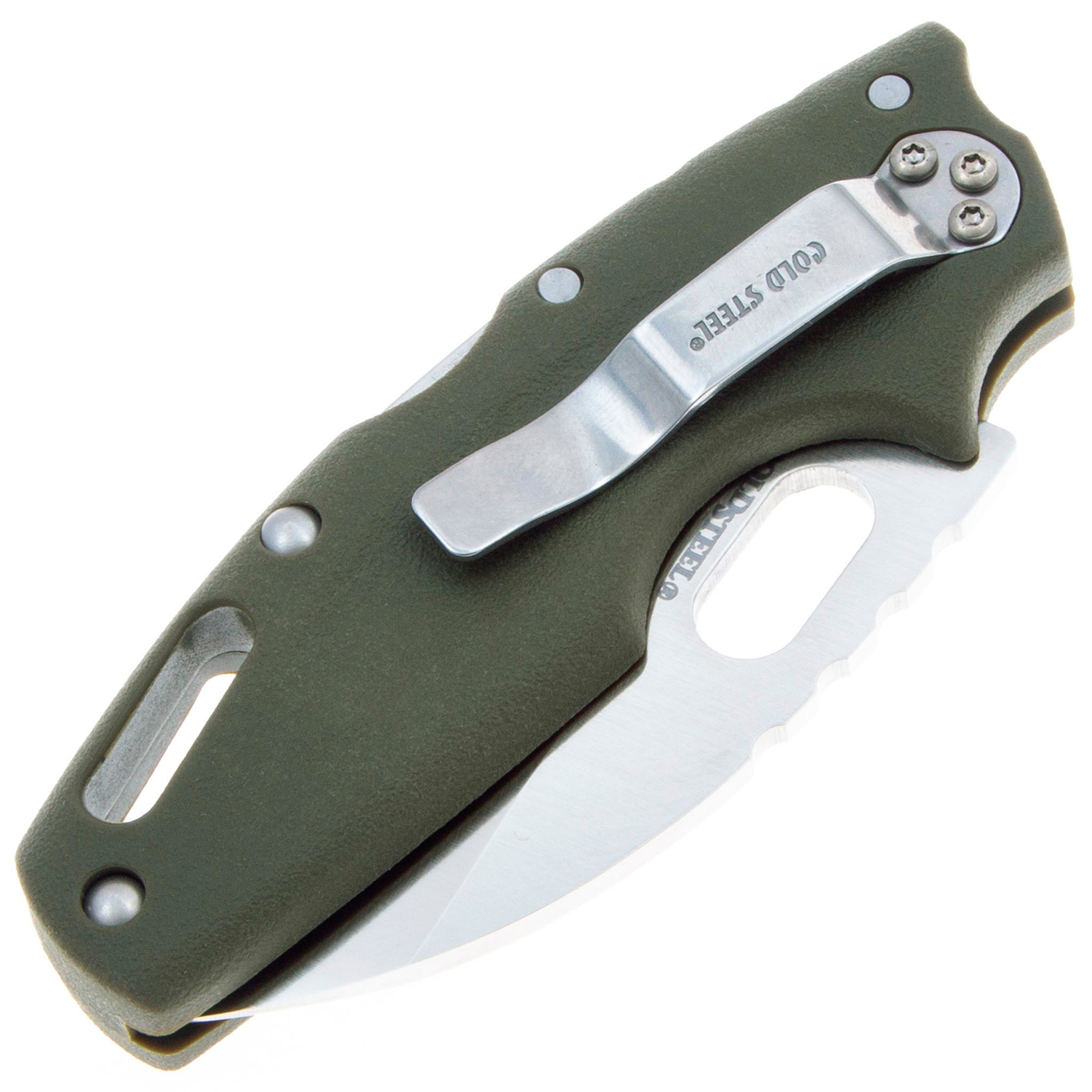 Нож Cold Steel "Tuff Lite Green" рукоять Griv-Ex, сталь AUS8A
