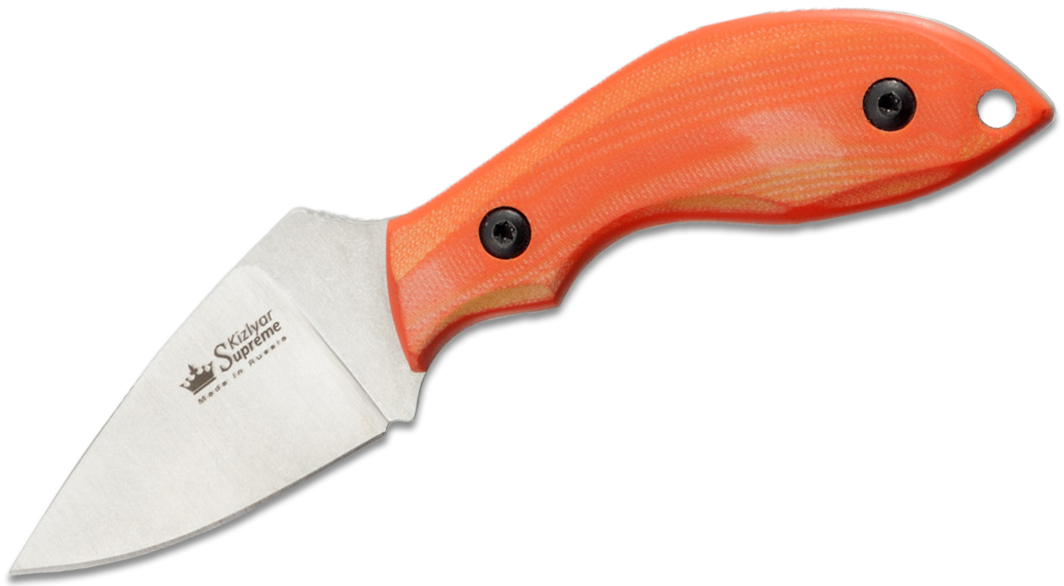 Нож Kizlyar Supreme Hammy Niolox (G10, кожаный чехол)