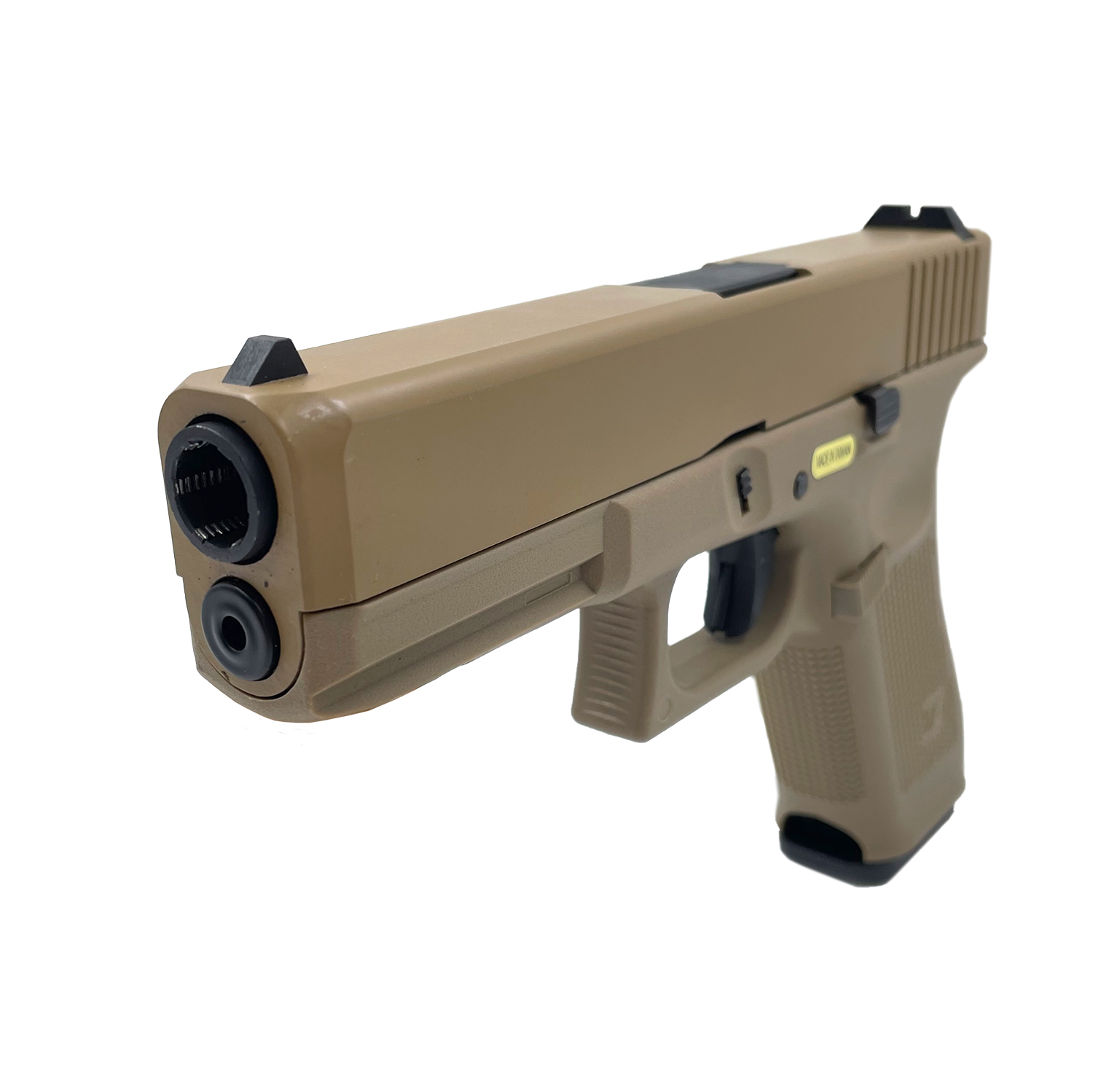 Пистолет страйкбольный (WE) Glock-17 gen5, WE-G001VB-TAN