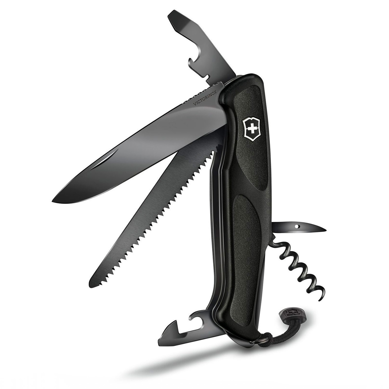 Нож Victorinox "RangerGrip 55" 0.9563.C31P Onyx Black