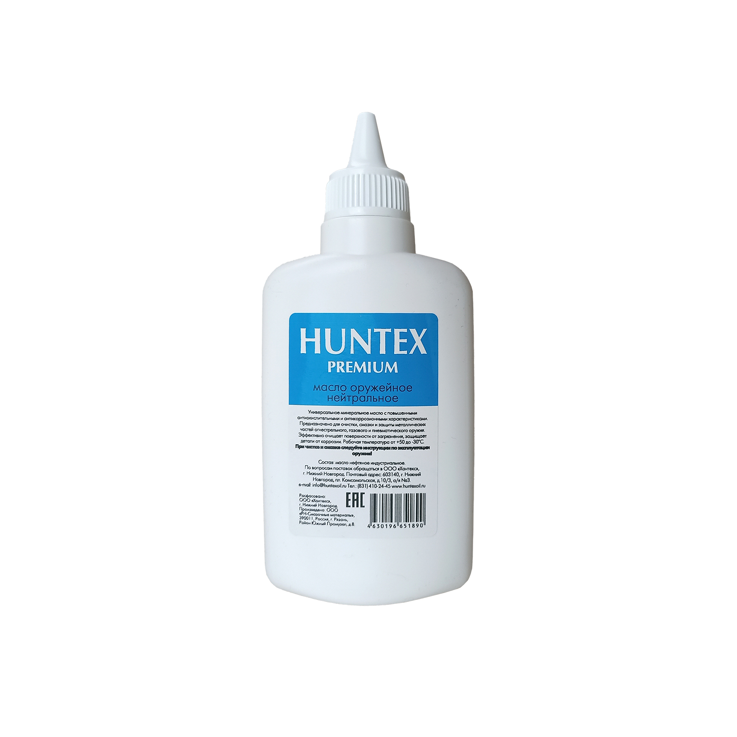 Набор масел "Huntex" 3 вида : стандартное 100 мл, премиум 100 мл, щелочное 100 мл
