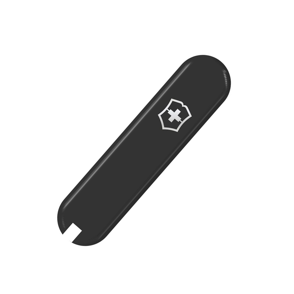 Передняя накладка для ножей Victorinox 58 мм, пластиковая, чёрная