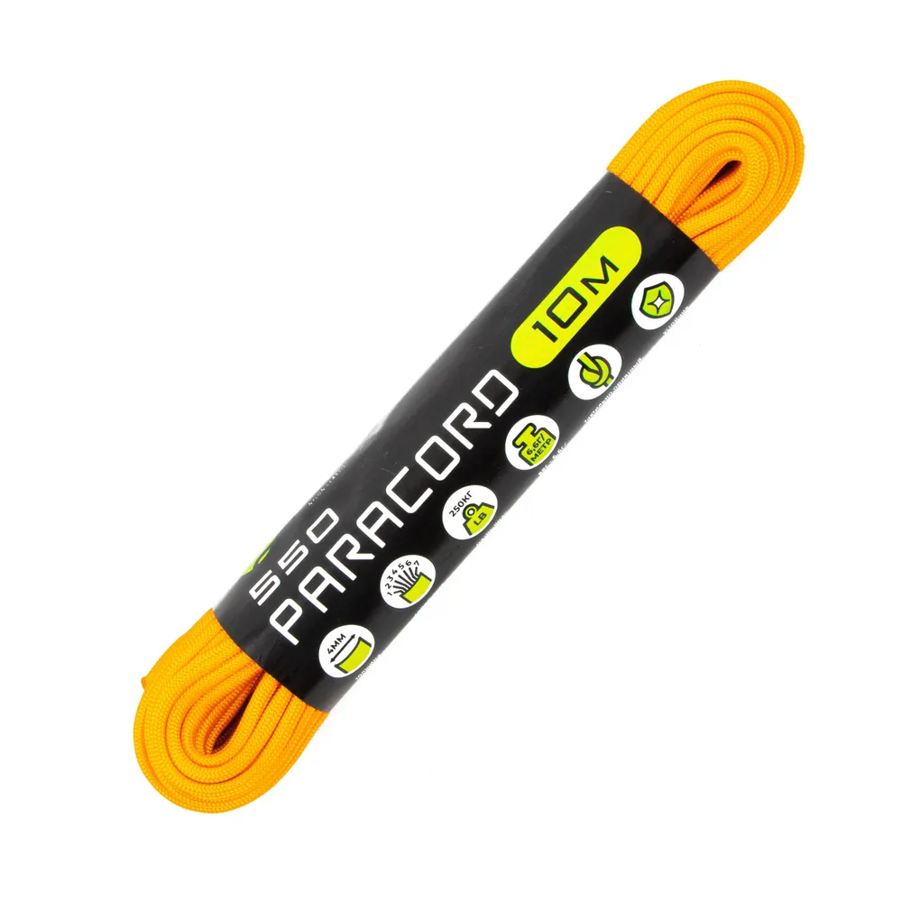 Паракорд 550 CORD nylon 10 метров RUS (gold)