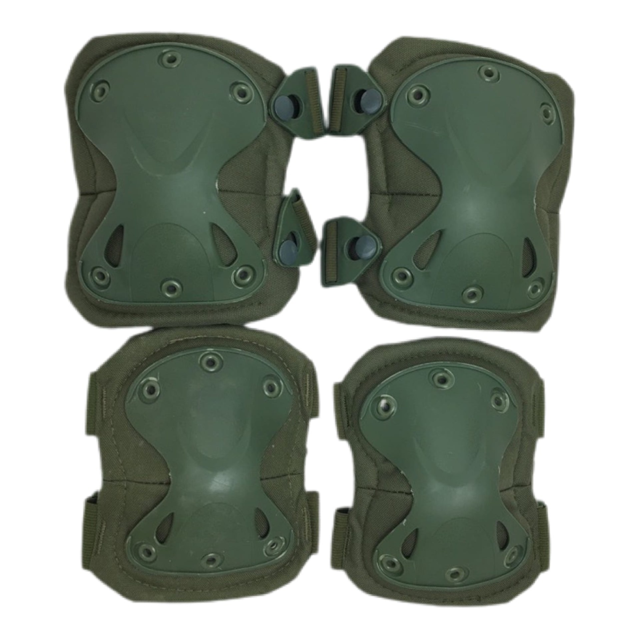 Комплект наколенники и налокотники Swat X-cap Green AS-PG0021OD