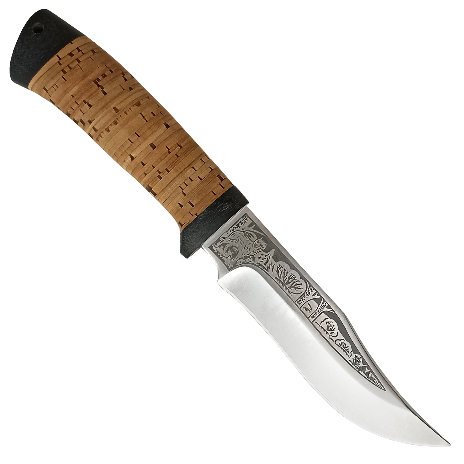 Нож АиР "Клычок-1" береста, 95х18, Златоуст