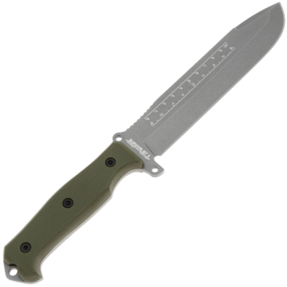 Нож Survivalist-X D2 TW (Tacwash, G10 Green, Camo Sheath)