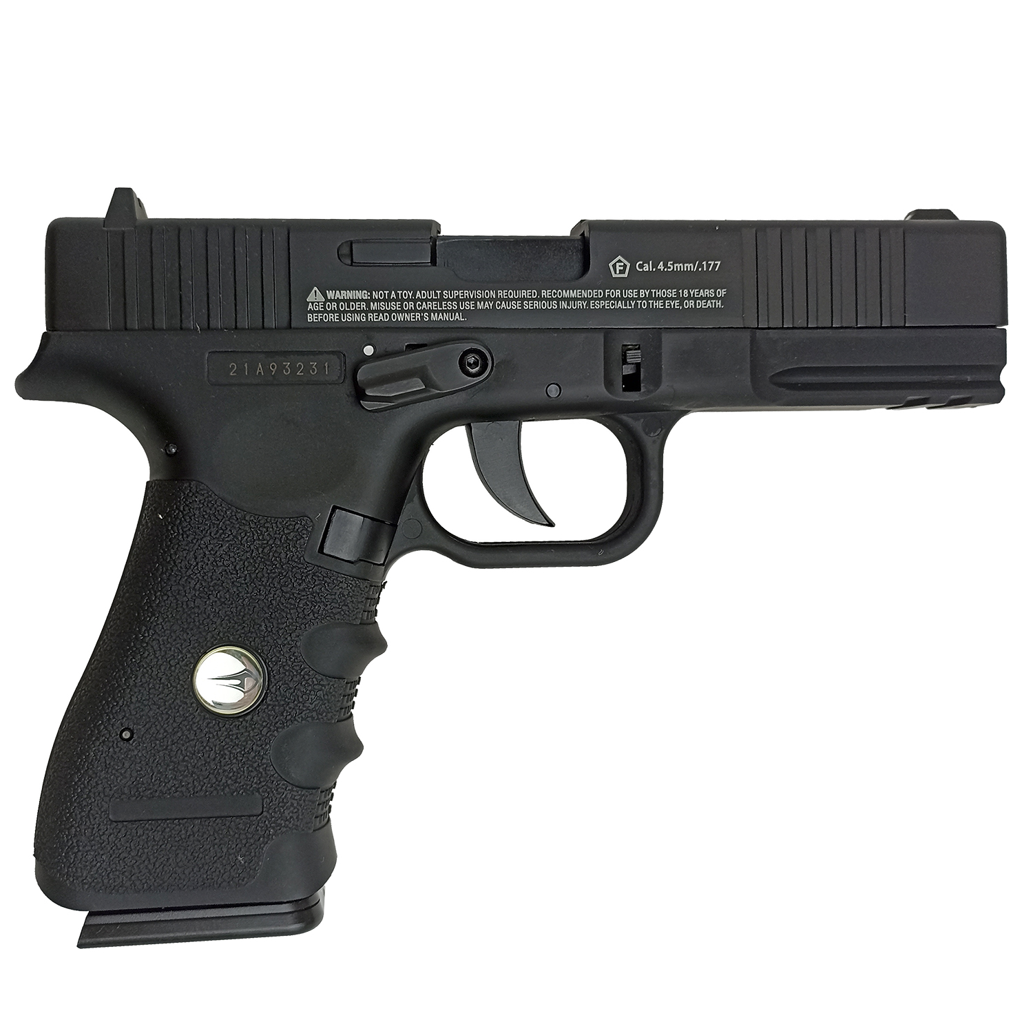 Пистолет пневматический Borner W119 (аналог Glock 17)