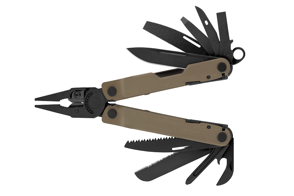 Мультиинструмент Leatherman Rebar Coyote Tan