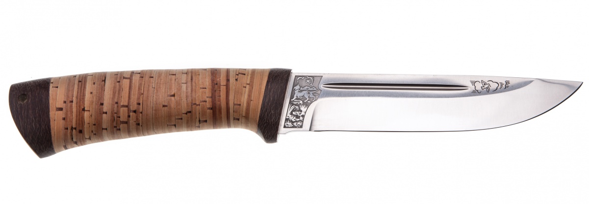 Нож АиР "Бекас" береста, 95х18, Златоуст