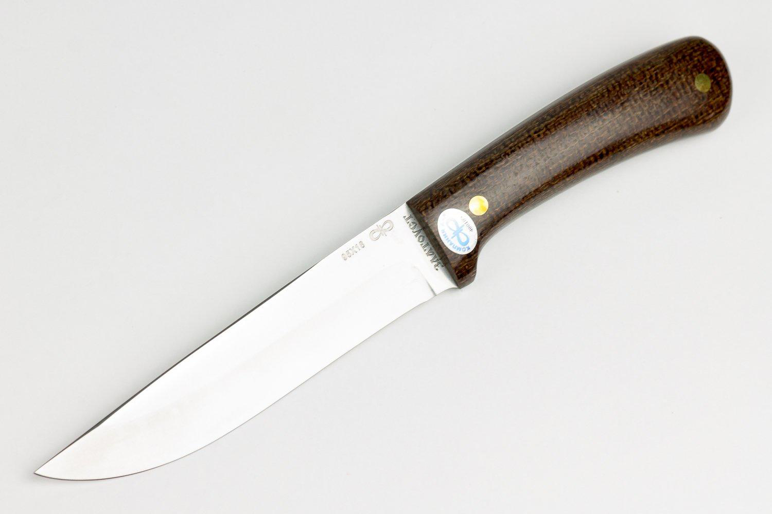 Нож "Лиса" ЦМ, текстолит, 95х18 Златоуст