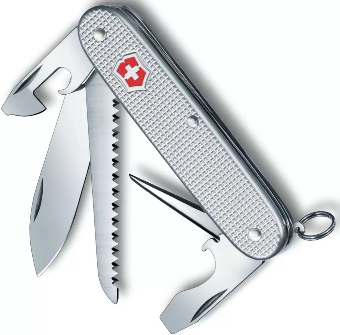 Нож Victorinox "Farmer" 0.8241.26, 93 мм, 9 функций, серебристый
