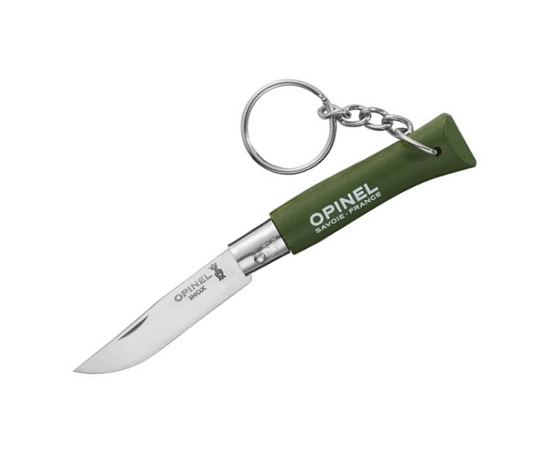 Нож Opinel № 4 VRI брелок, граб, хакки