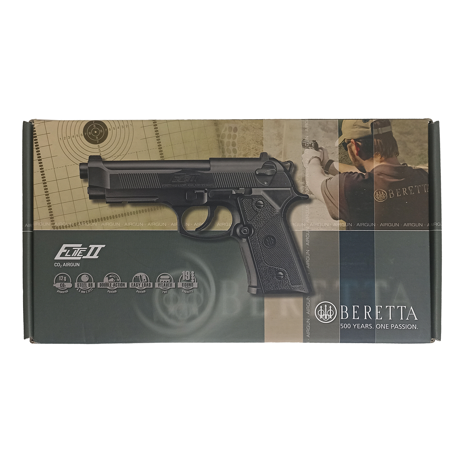 Пневматический пистолет Umarex Beretta Elite II (beretta), калибр 4,5 мм