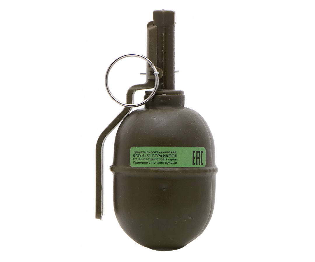 Граната учебно-имитационная PFX RGD-5 (S) Страйк (горох)