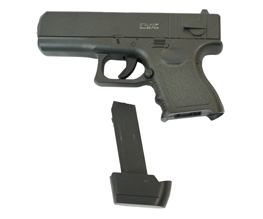 Пистолет страйкбольный Stalker SA17GM Spring (Glock 17), 6 мм