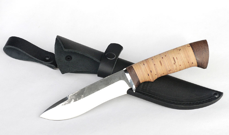 Нож АиР "Турист" береста, 95х18, Златоуст