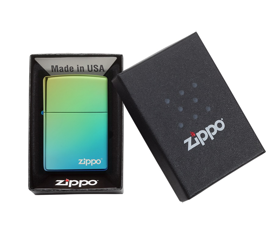 Зажигалка Zippo 49191ZL High Polish Teal Classic