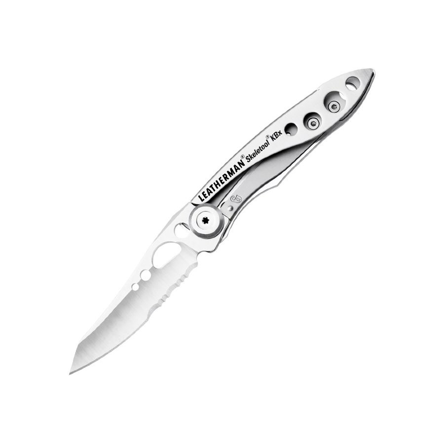 Нож Leatherman Skeletool KBX серебристо-черный