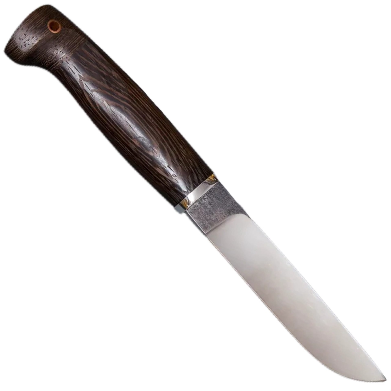 Нож «Финский» кованная сталь 95х18, со следами ковки, венге, литье Семина