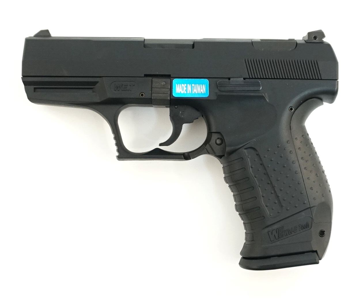 Пистолет страйкбольный (WE) WALTHER P99 GBB, металл, WE-PX001-BK