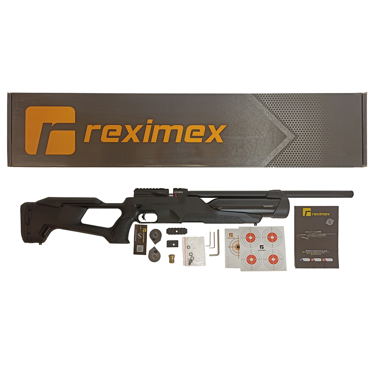 Винтовка пневматическая Reximex ACCURA, калибр 6,35 мм, 3 Дж (РСР, пластик)