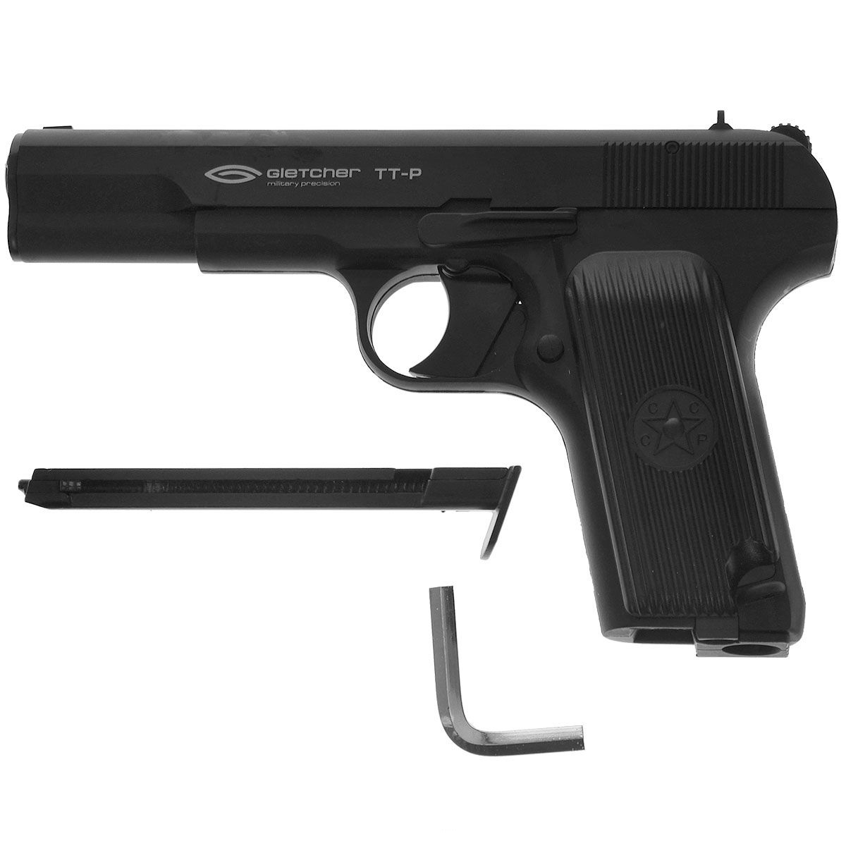 Пневматический пистолет Gletcher TT-P (ТТ) 4,5 мм