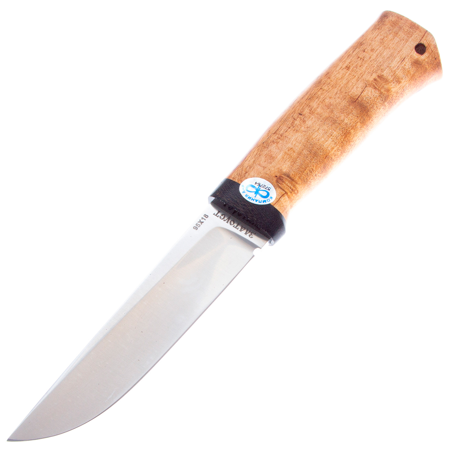 Нож "Следопыт" карельская береза, 95х18 Златоуст