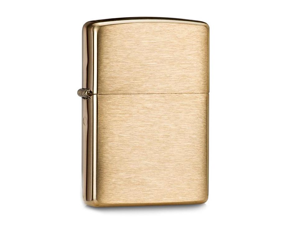 Зажигалка Zippo 204 BRUSH BRASS