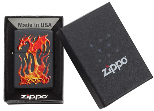 Зажигалка Zippo 29735 Flaming Dragon Design