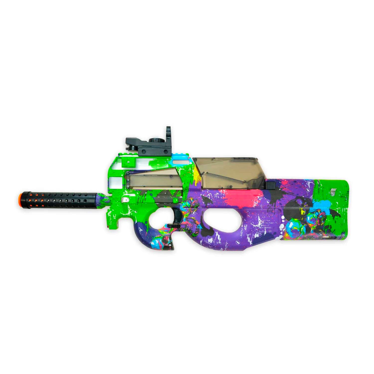 Пистолет-пулемет Angry Ball P90 Skulls