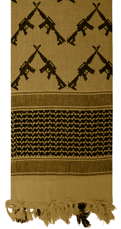 Арафатка CROSSED RIFLES SHEMAGH TACTICAL OLIVE DRAB, код Rothco 8737
