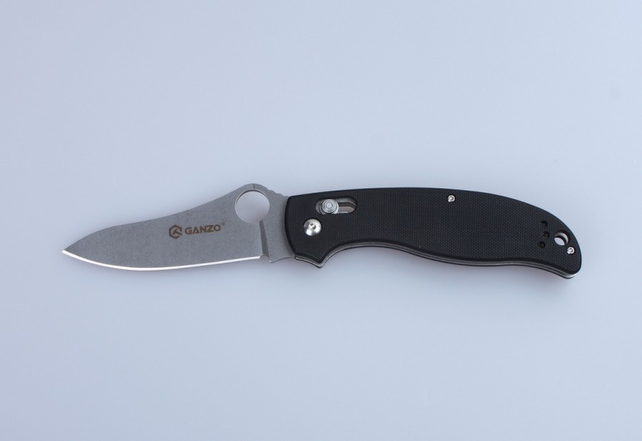 Нож складной туристический Ganzo G733-BK