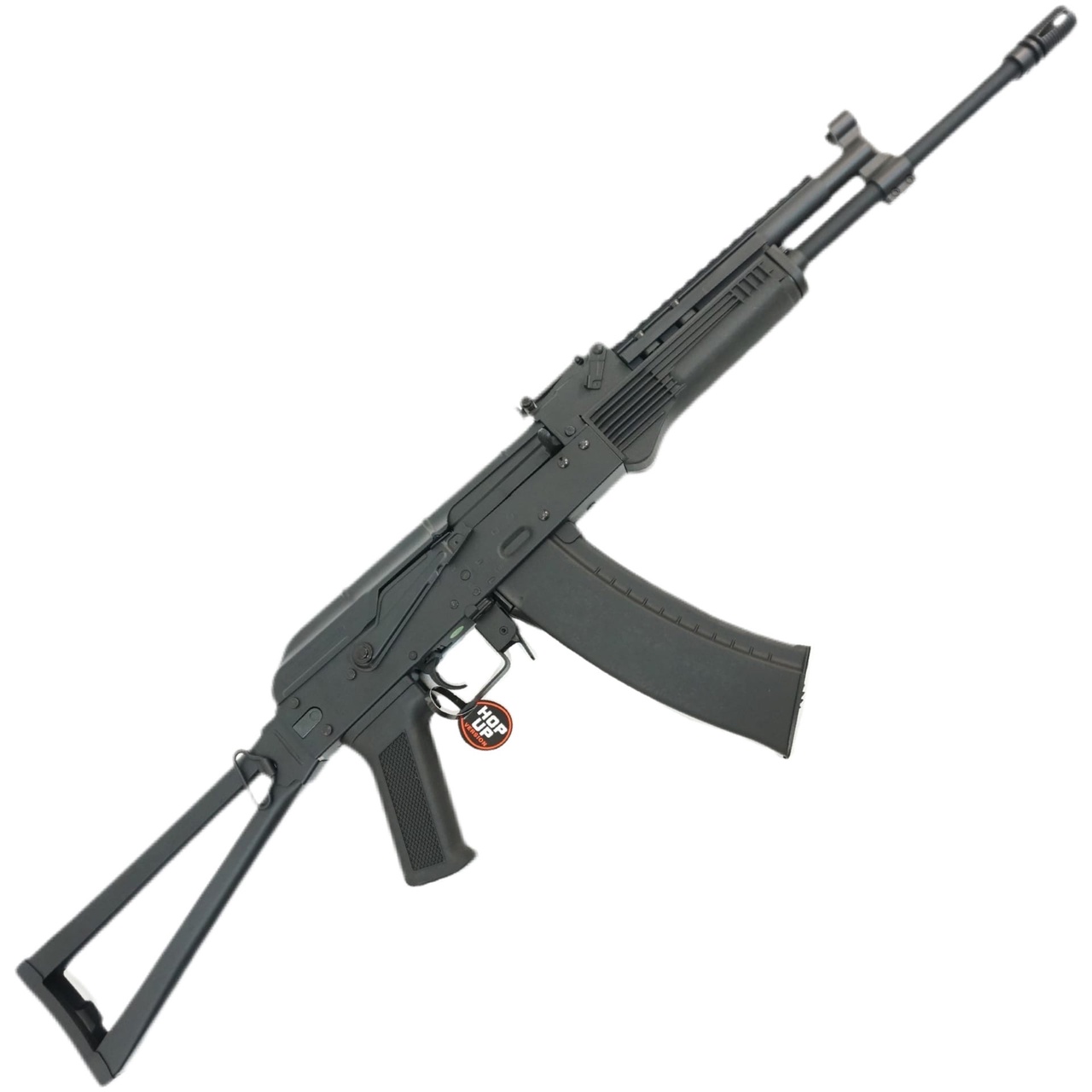 Автомат страйкбольный (Cyma) CM040J RKC-74 (АКС-74), AEG, металл, RIS, складной рамочный приклад, ЗУ, АКБ