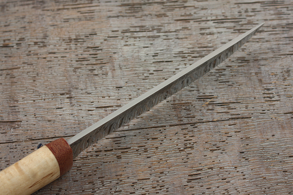 Нож АиР "Бурятский малый" карельская береза, 95х18, Златоуст